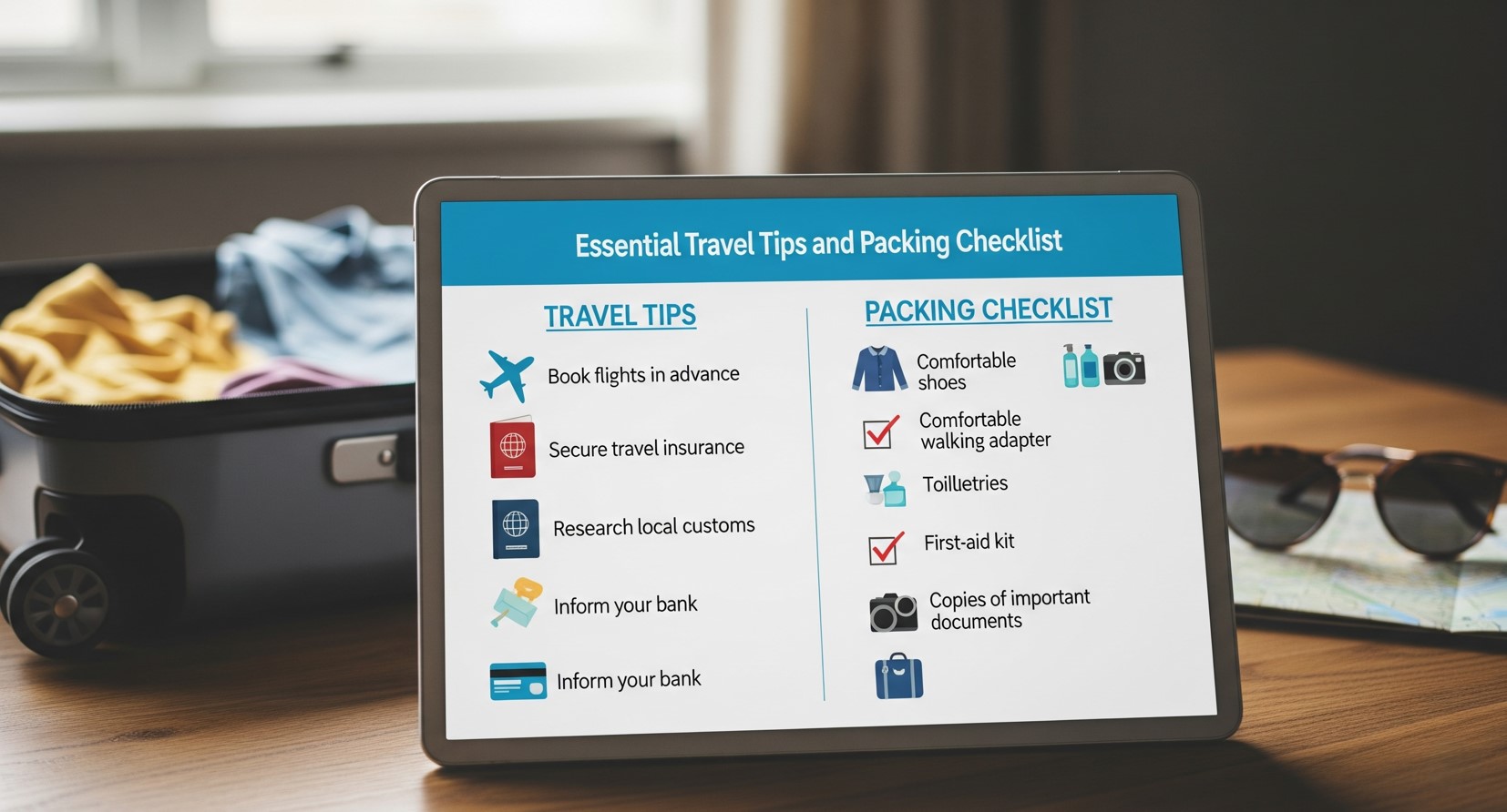 Essential Travel Tips and Packing Checklist