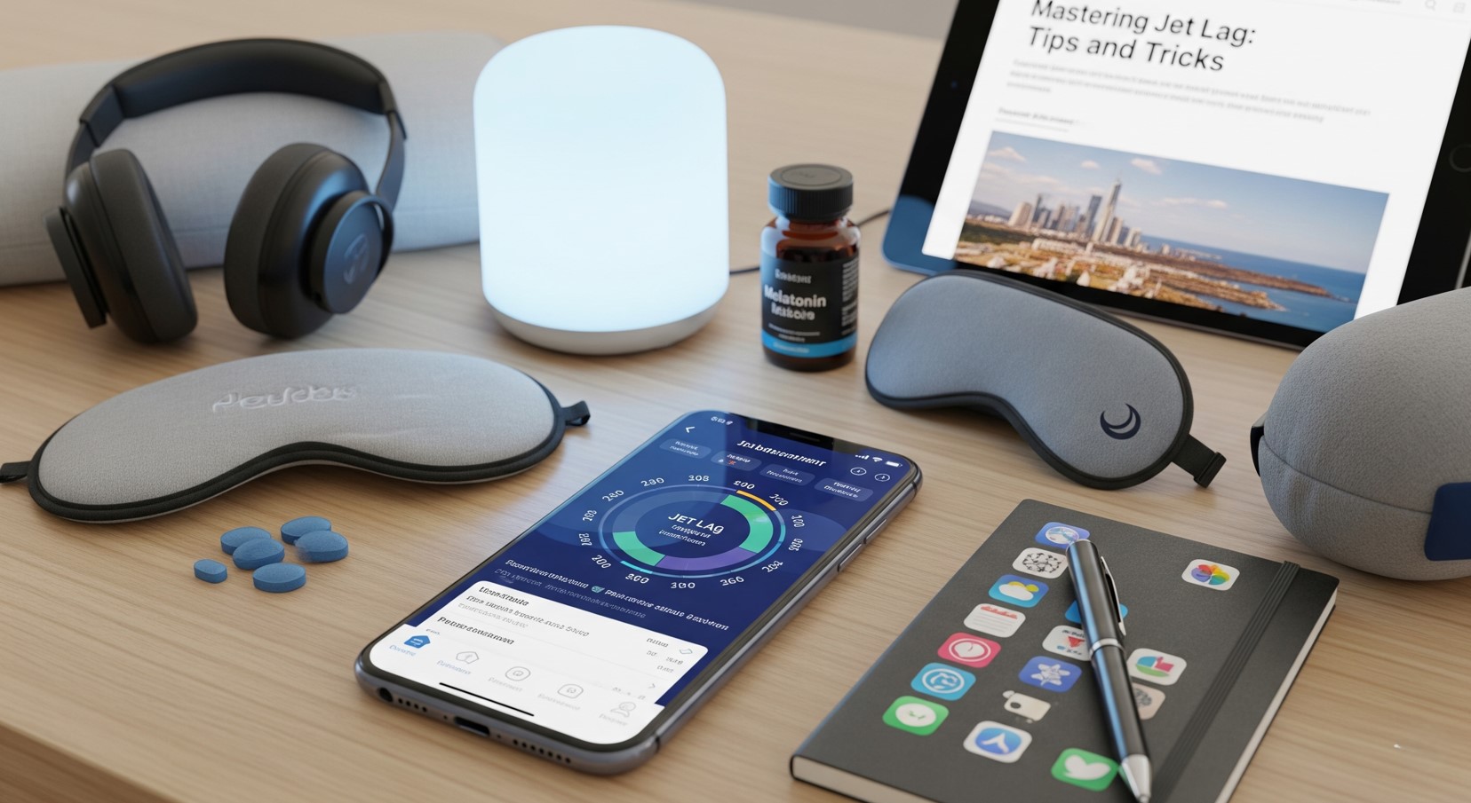 Tools & Apps to Manage Jet Lag