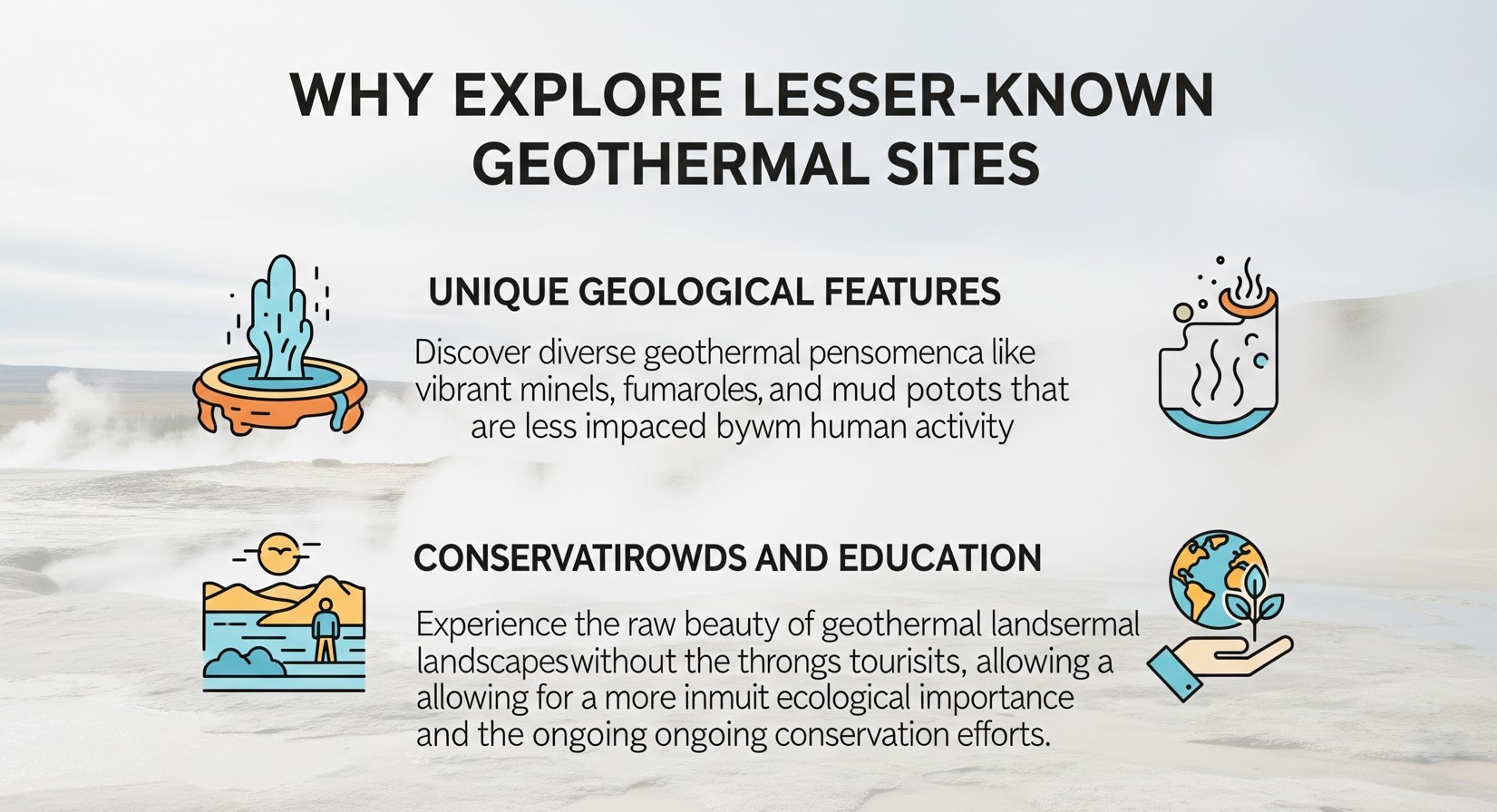 Why Explore Lesser-Known Geothermal Sites?