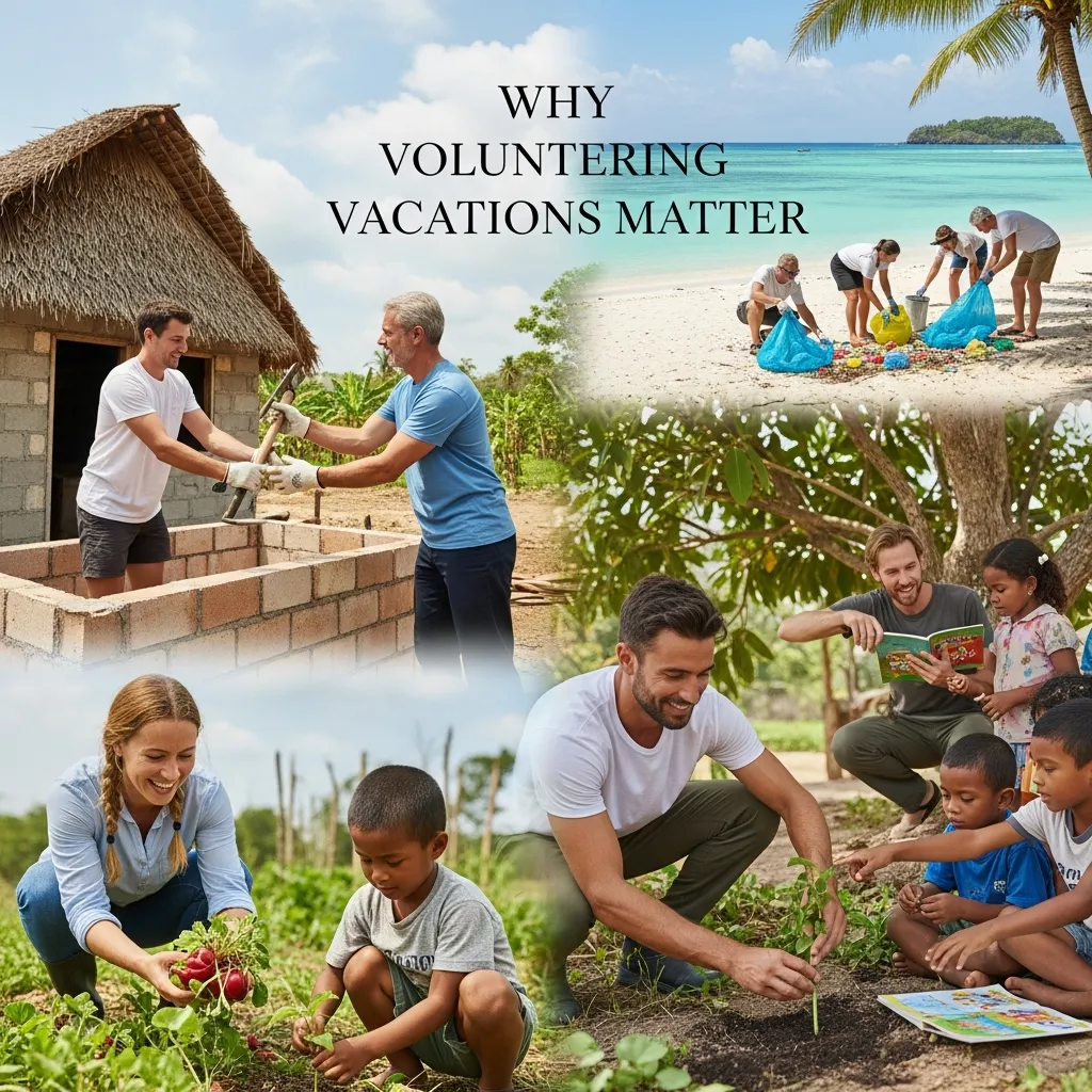 Volunteering Vacations Matter