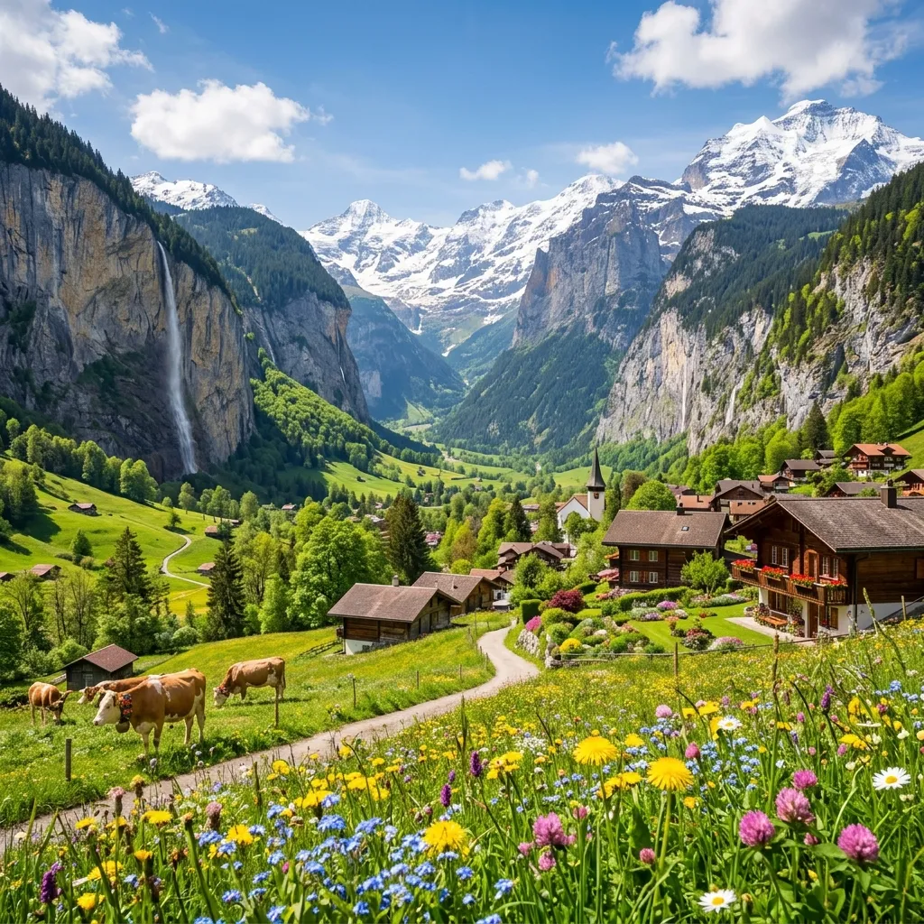 Spring in Switzerland (April - May)