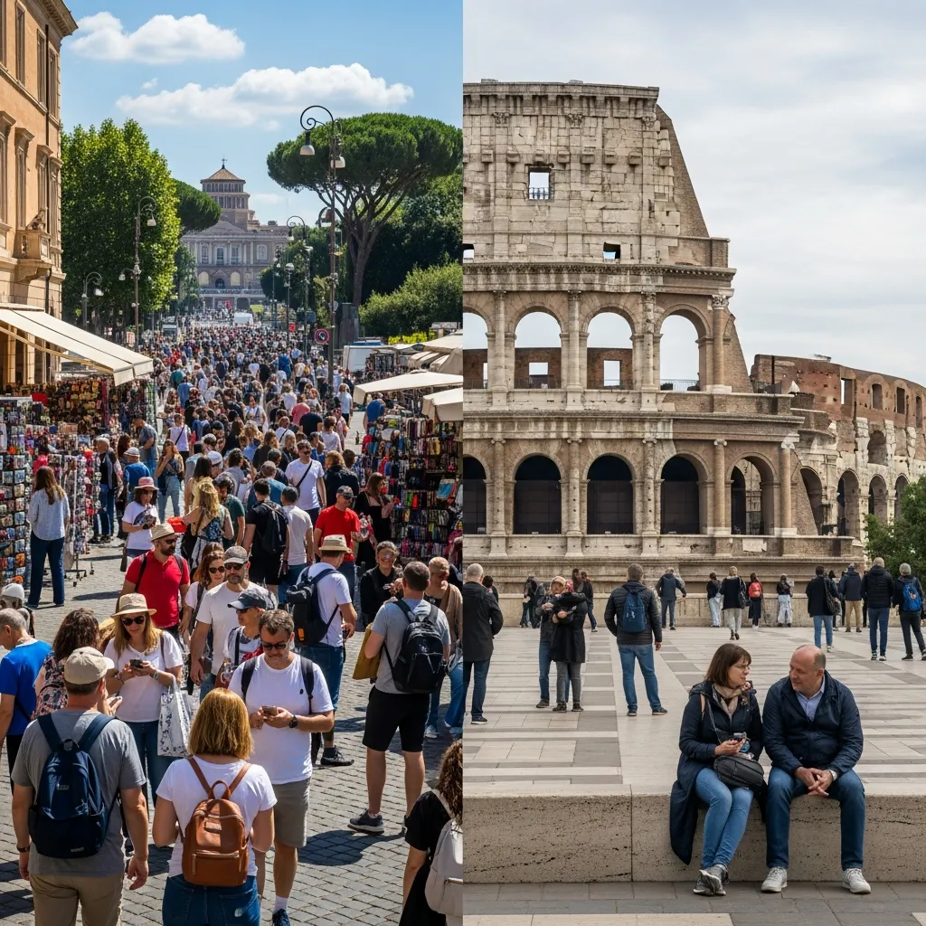tourist seasons vs. off-peak seasons