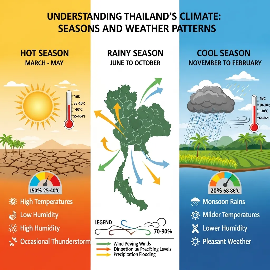 Thailand's Climate Seasons 