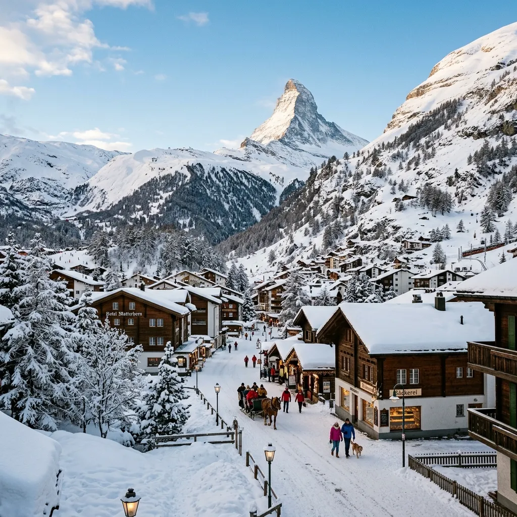 Winter in Switzerland (November - March)