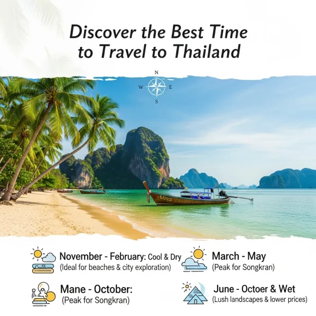 best time to travel to Thailand