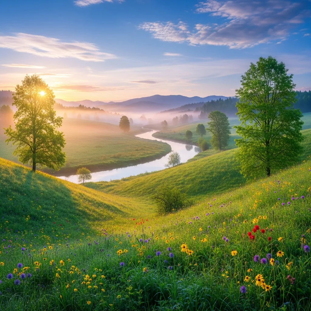 Best Time for Nature and Green Landscapes