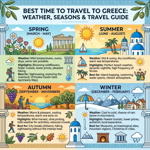 Best Time to Travel to Greece Best Time to Travel to Greece