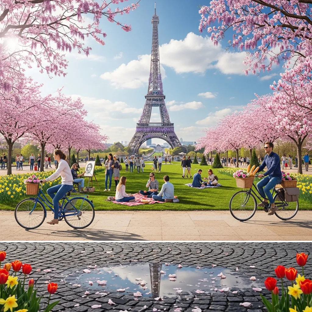 Spring in Paris (March, April, May)